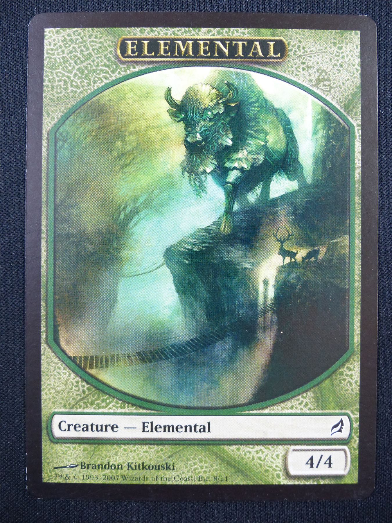 Elemetal Token - Mtg Card #2CN