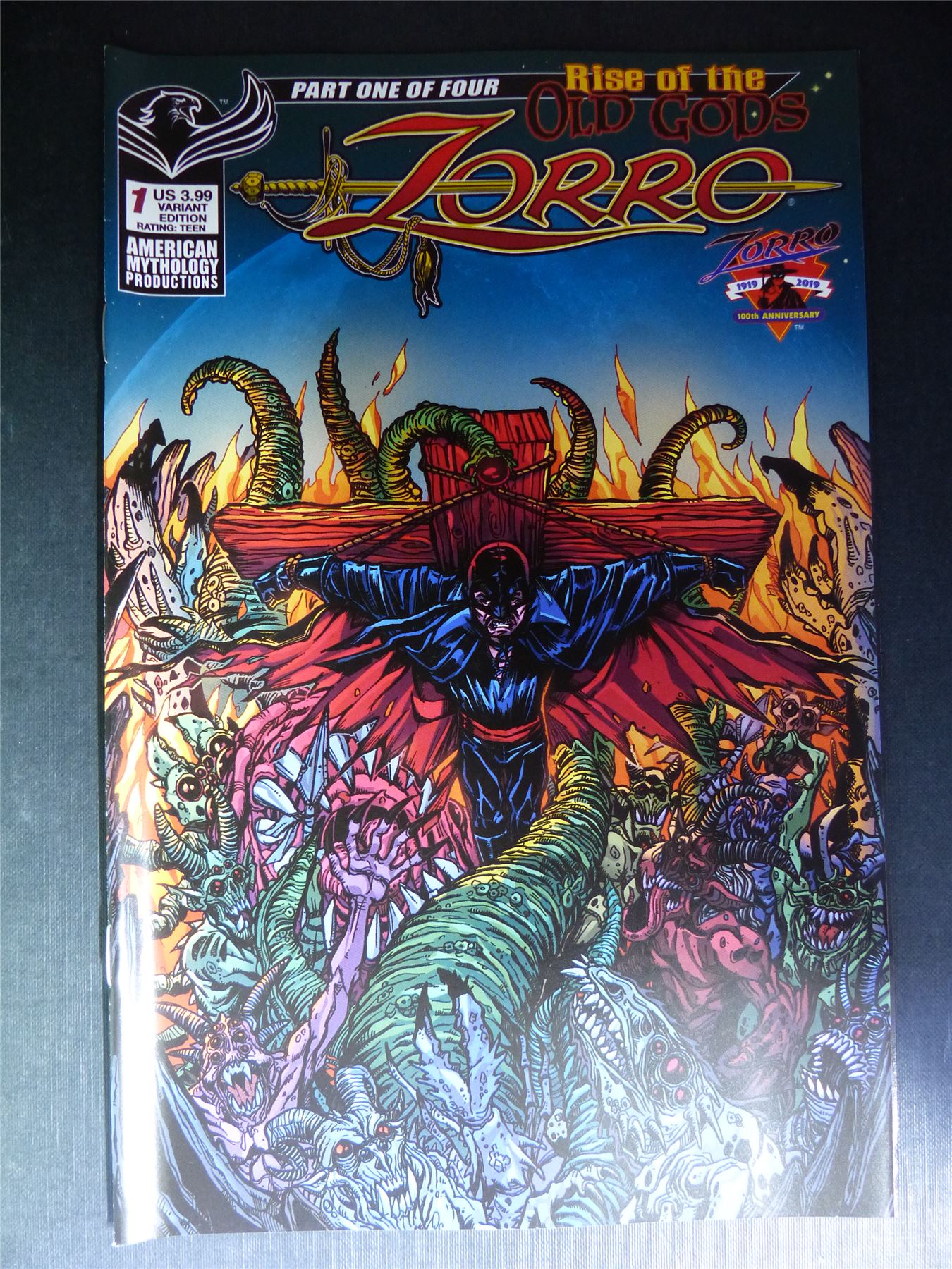 ZORRO: Rise of the Old Gods #1 - May 2022 - Mythology Comics #2IG