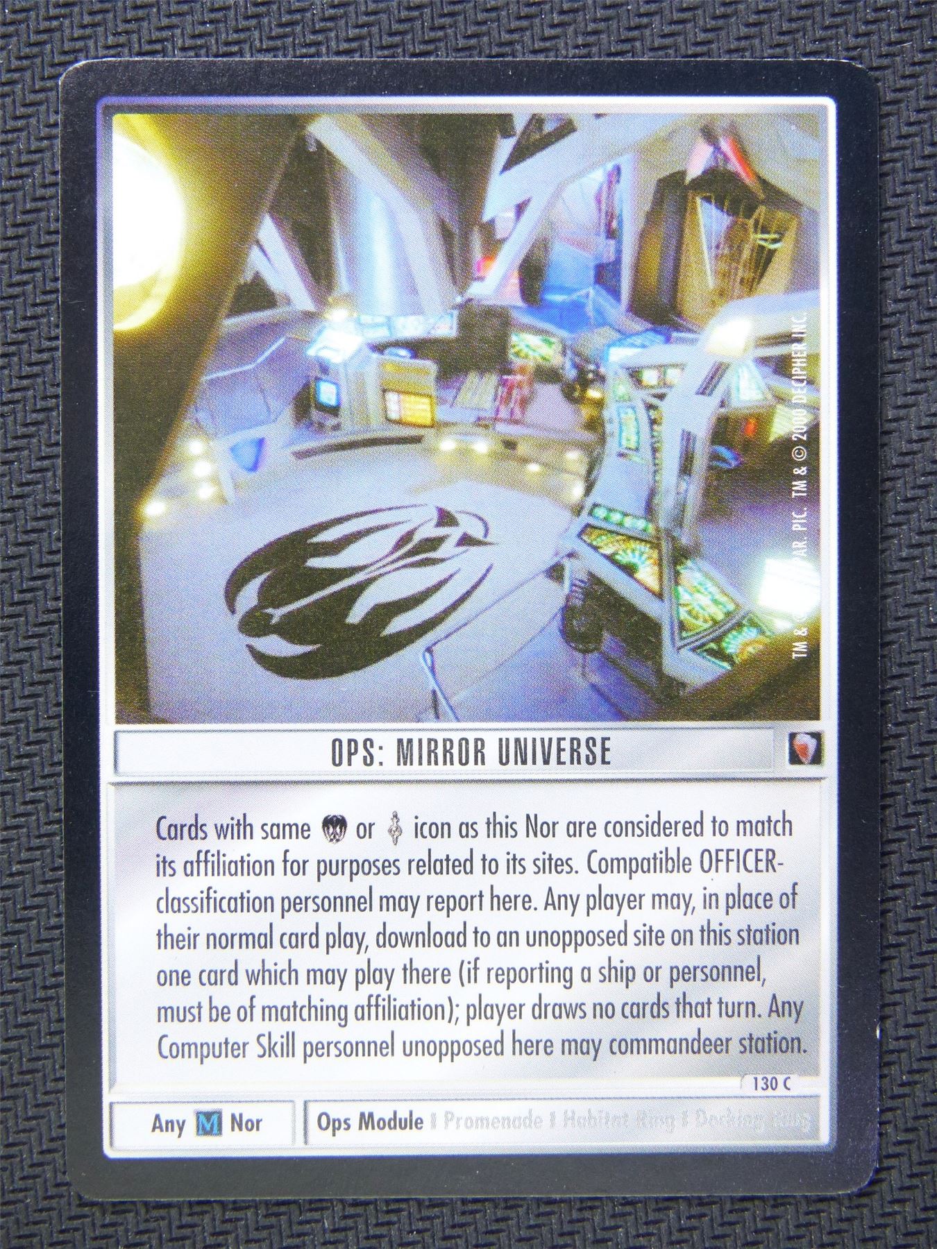 Ops Mirror Universe - Star Trek Card #5CA