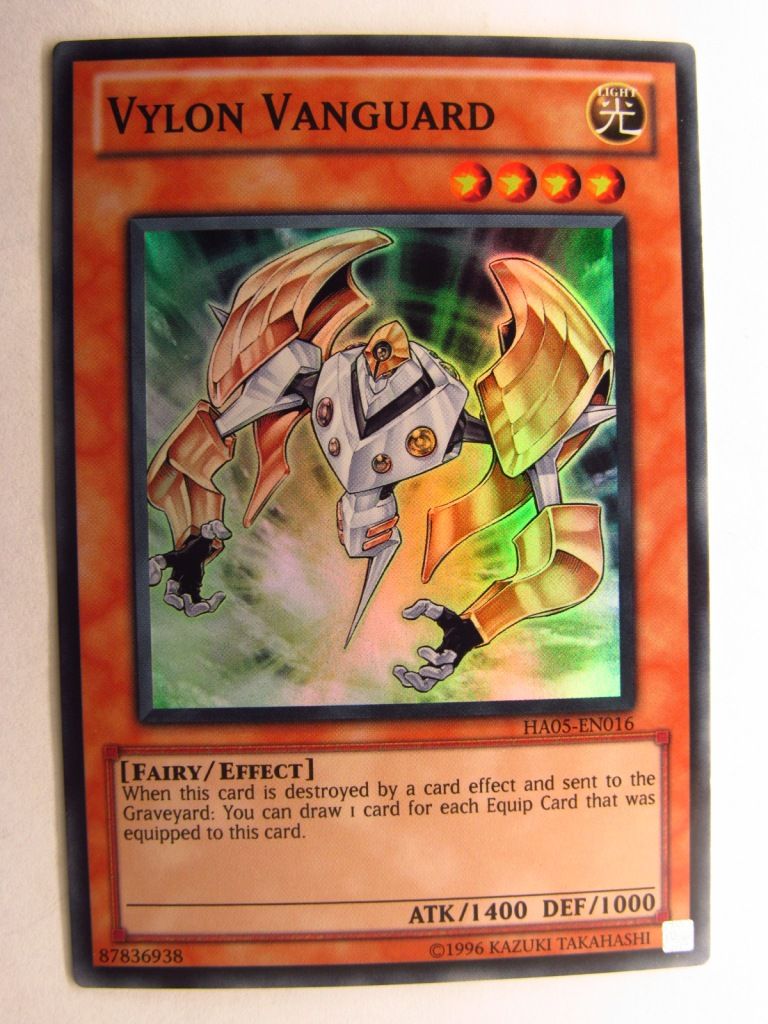 YU-GI-OH CCG: VYLON VANGUARD HA05 SUPER RARE