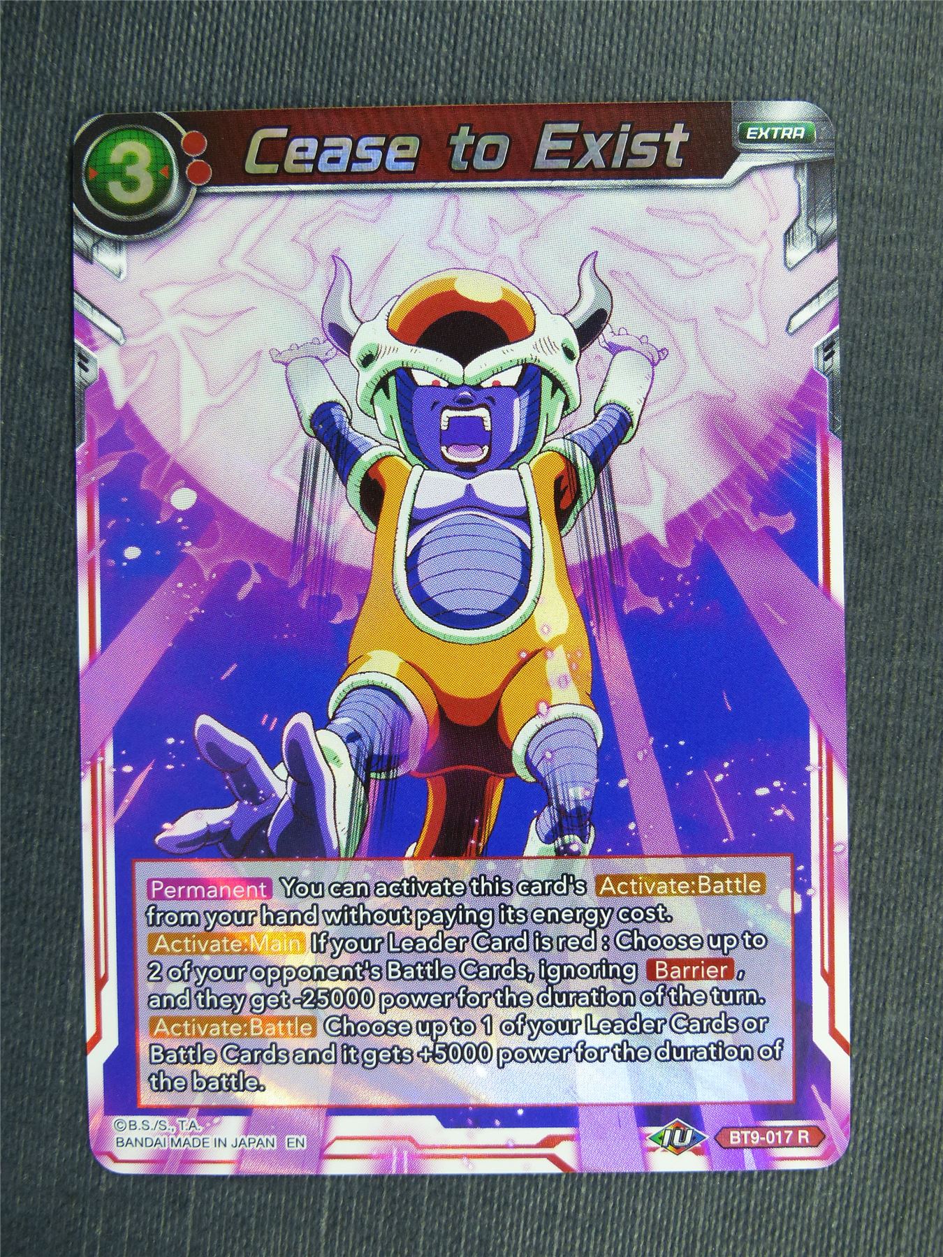 Cease to Exist R - Dragon Ball Super Cards #43D