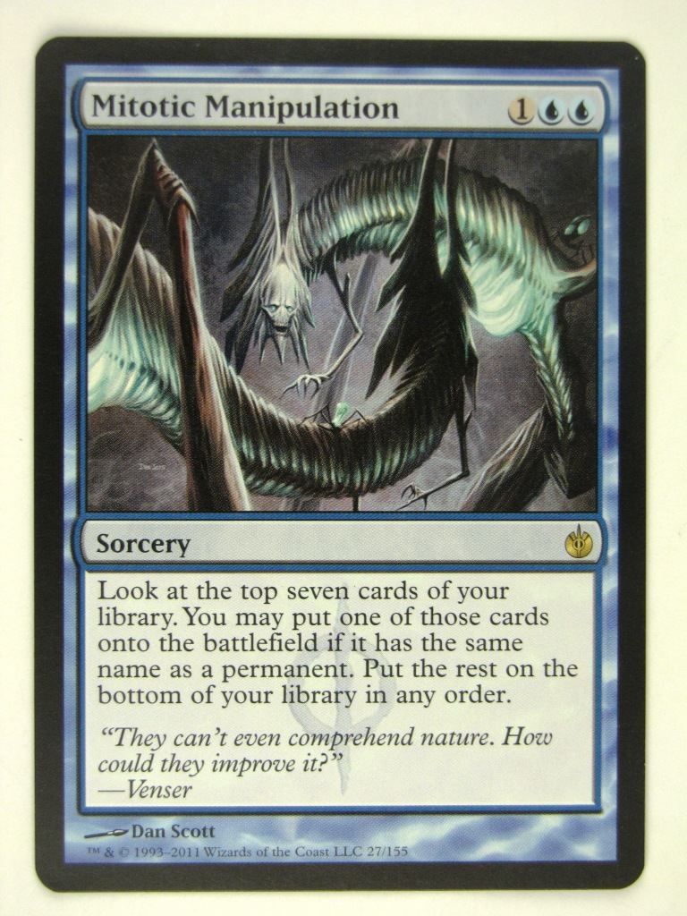 MTG Magic Played Cards: MITOTIC MANIPULATION # 18F80