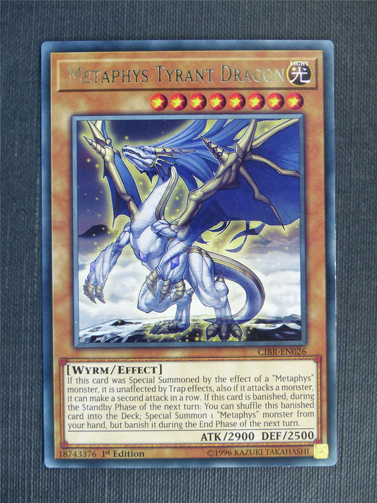 Metaphys Tyrant Dragon CIBR Rare - 1st ed - Yugioh Cards #12Y