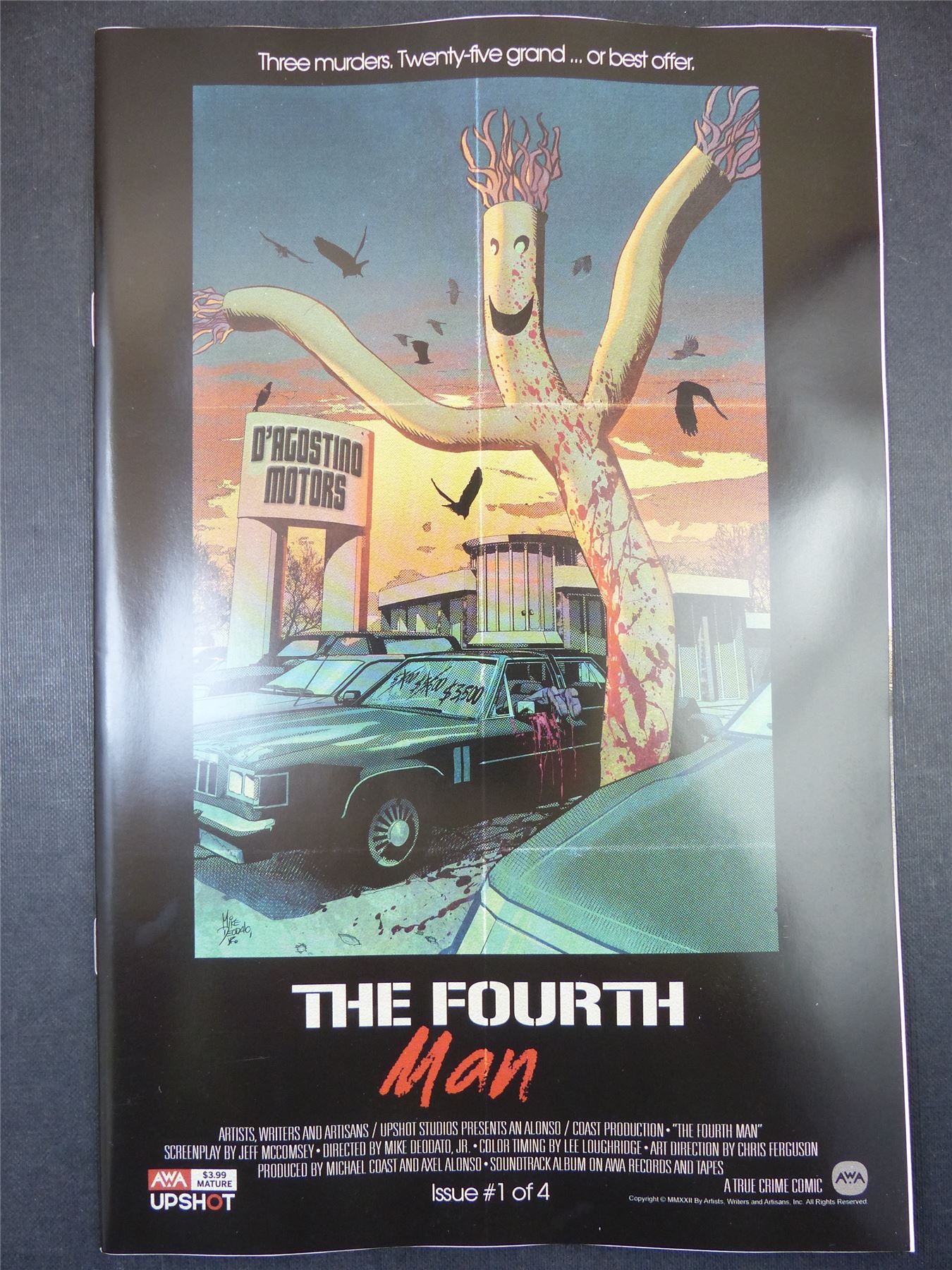 The FOURTH Man #1 - Jan 2022 - Upshot Comics #5IL