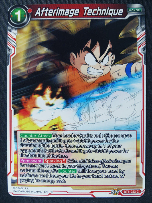 Afterimage Technique - Mythic Booster - Dragon Ball Super Card #45B