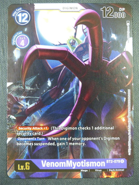 VenomMyotismon BT2-079 R - Digimon Card #9H6