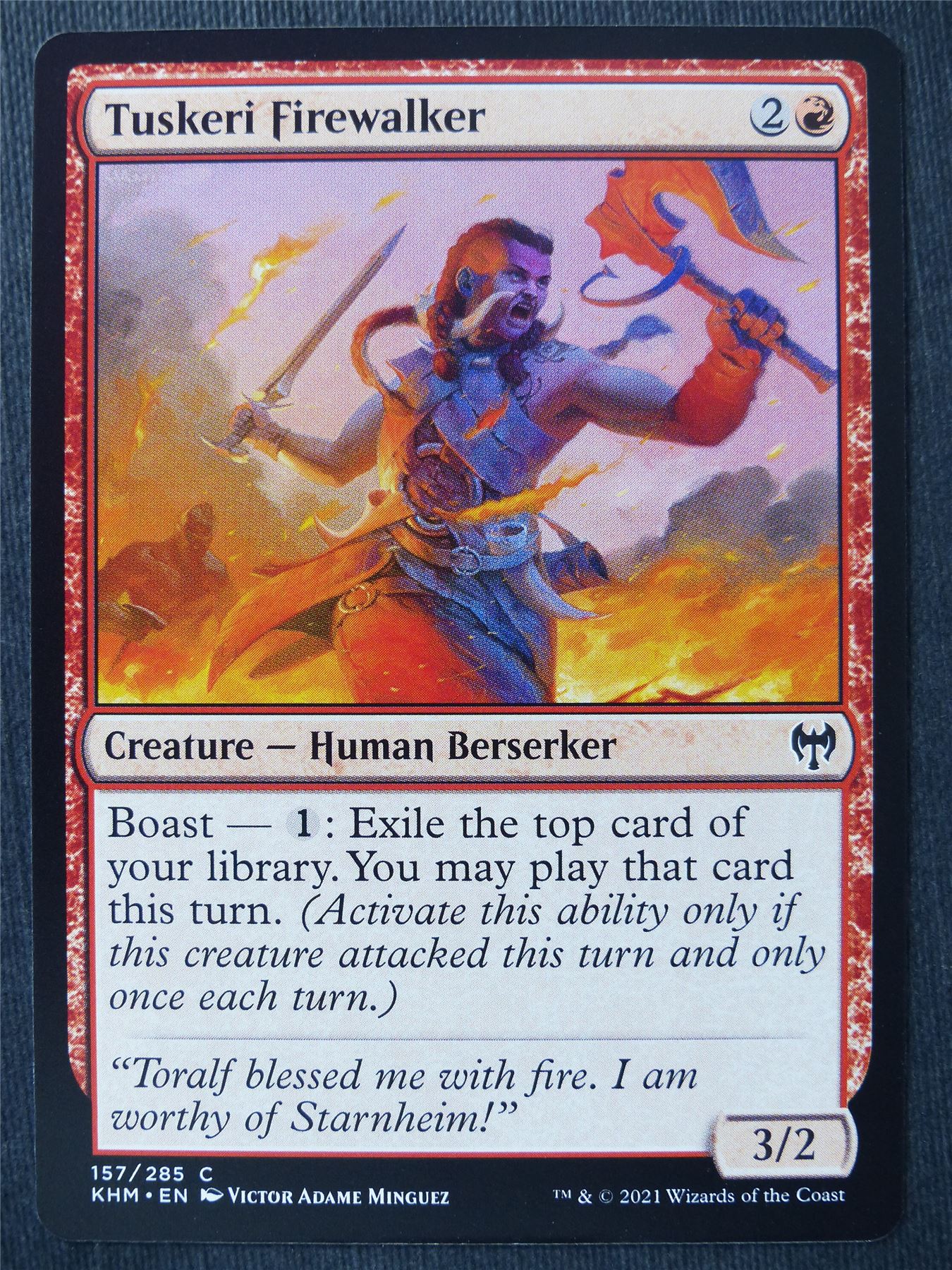 Tuskeri Firewalker - Mtg Magic Cards #1V