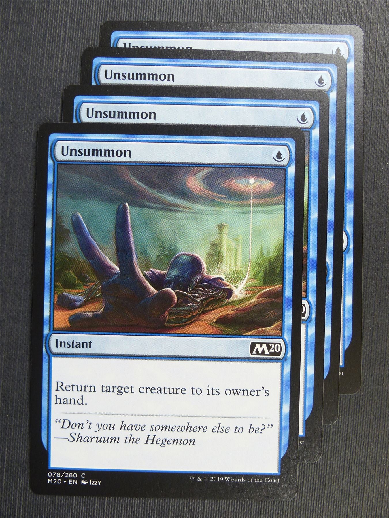 Unsummon x4 #3V0