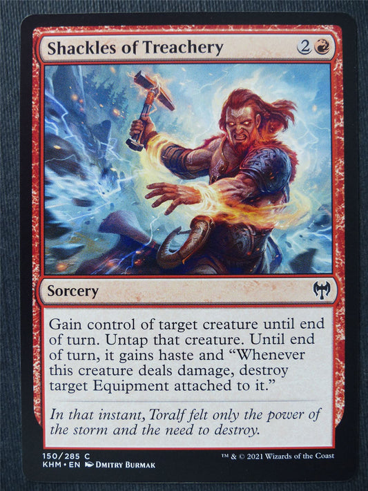 Shackles of Treachery - Mtg Magic Cards #23