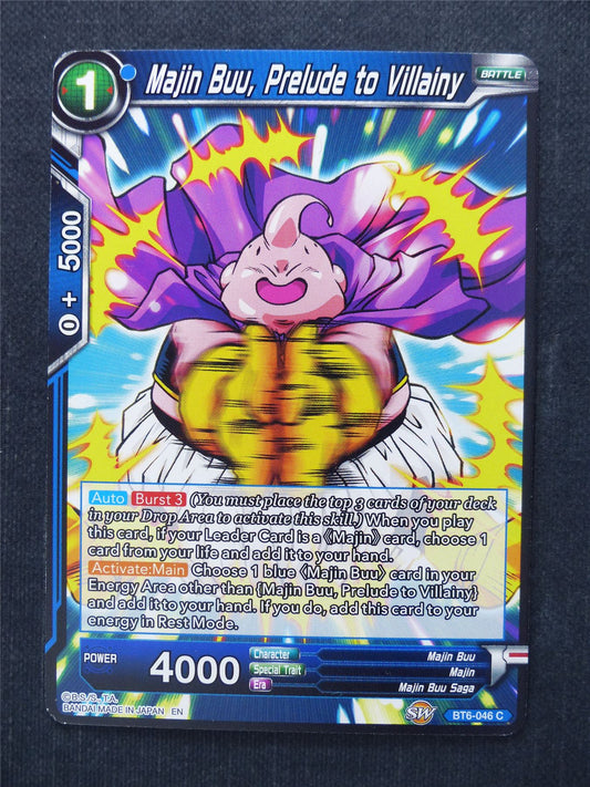 Majin Buu Prelude to Villainy - Dragon Ball Super Cards #7U