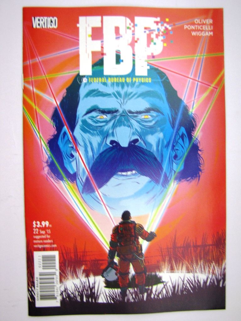 Vertigo Comics: FBP: FEDERAL BUREAU OF PHYSICS #22 SEPTEMBER 2015 # 31I69