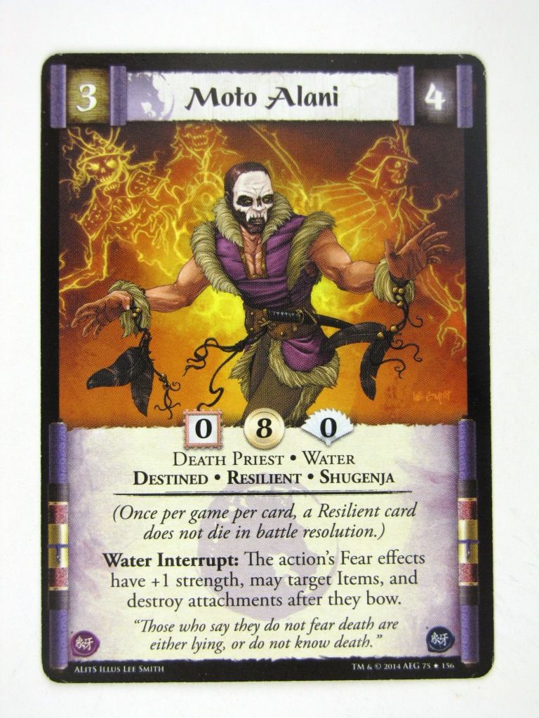 L5R Cards: A Line in the Sands: MOTO ALANI # 14G80