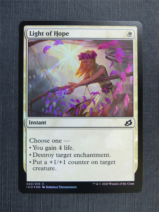 Light of Hope Foil - IKO Mtg Card