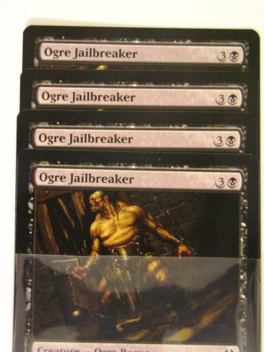 Mtg Magic the Gathering - 4x OGRE JAILBREAKER