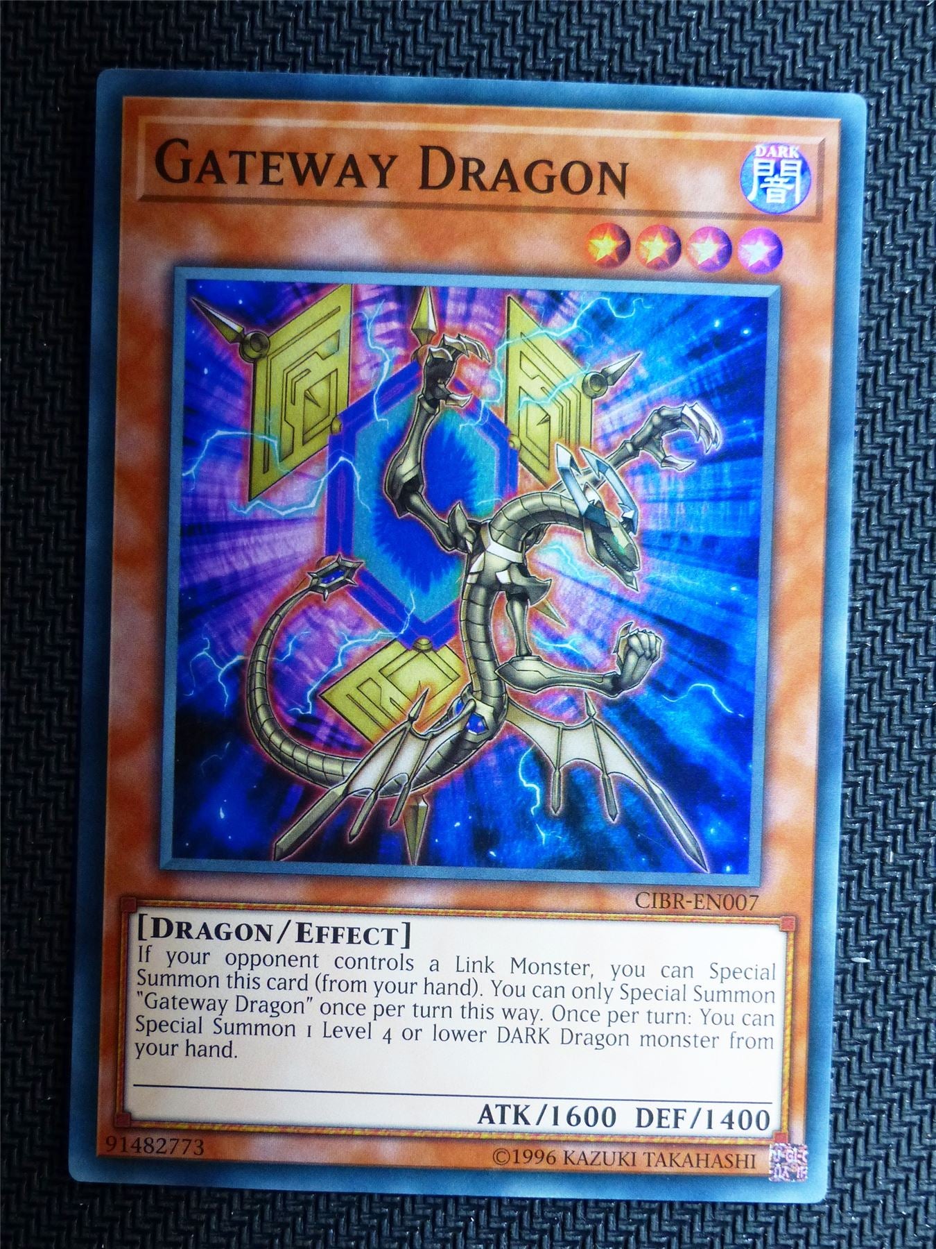 Gateway Dragon - CIBR - Super Rare - Yugioh Card # 1D92