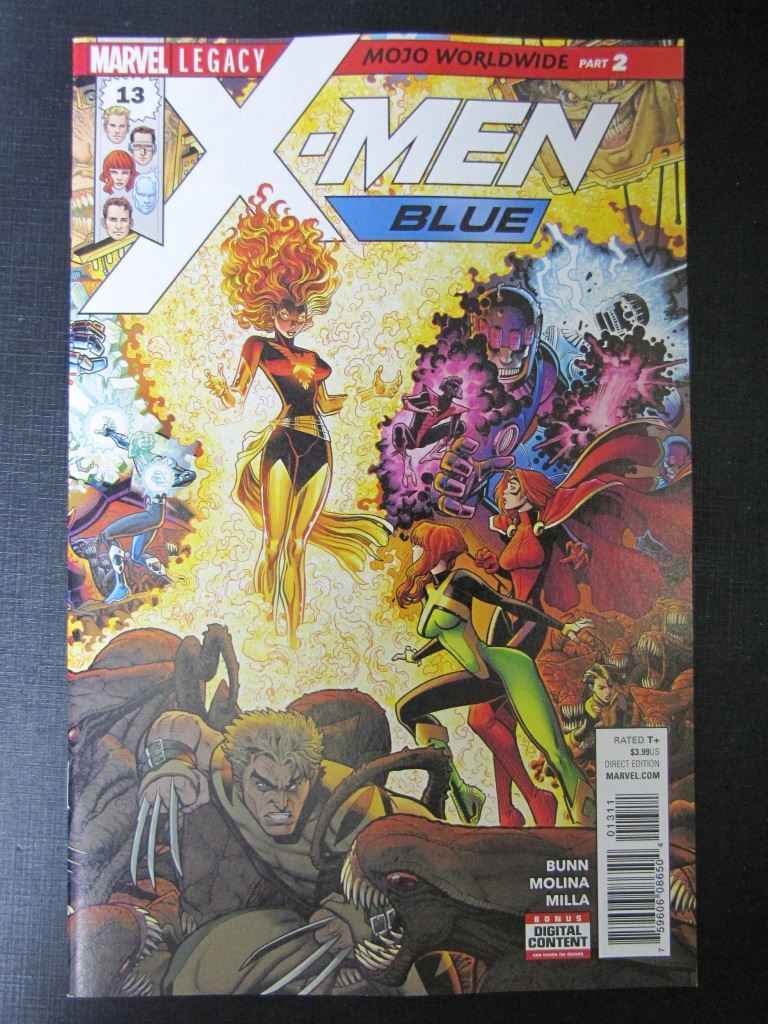 X-MEN BLUE #13 - DECEMBER 2017 - Marvel Comic # 3H10