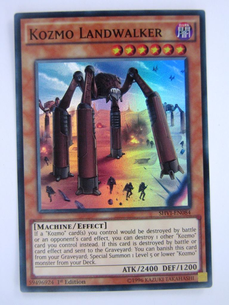 Yugioh Cards: KOZMO LANDWALKER SHVI SUPER RARE # 11J85