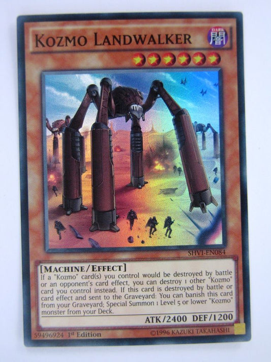 Yugioh Cards: KOZMO LANDWALKER SHVI SUPER RARE # 11J85