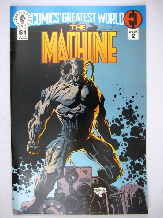 Dark Horse Comics: THE MACHINE AUGUST 1993 # 21E86