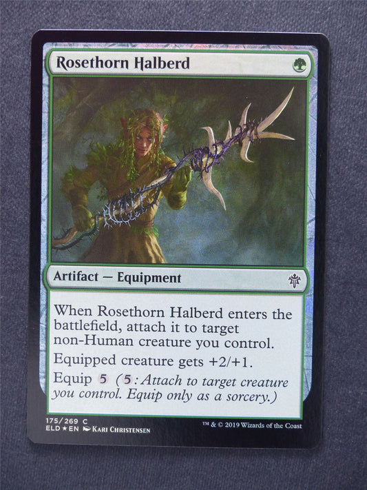 Rosethorn Halberd Foil - Mtg Magic Cards #WV
