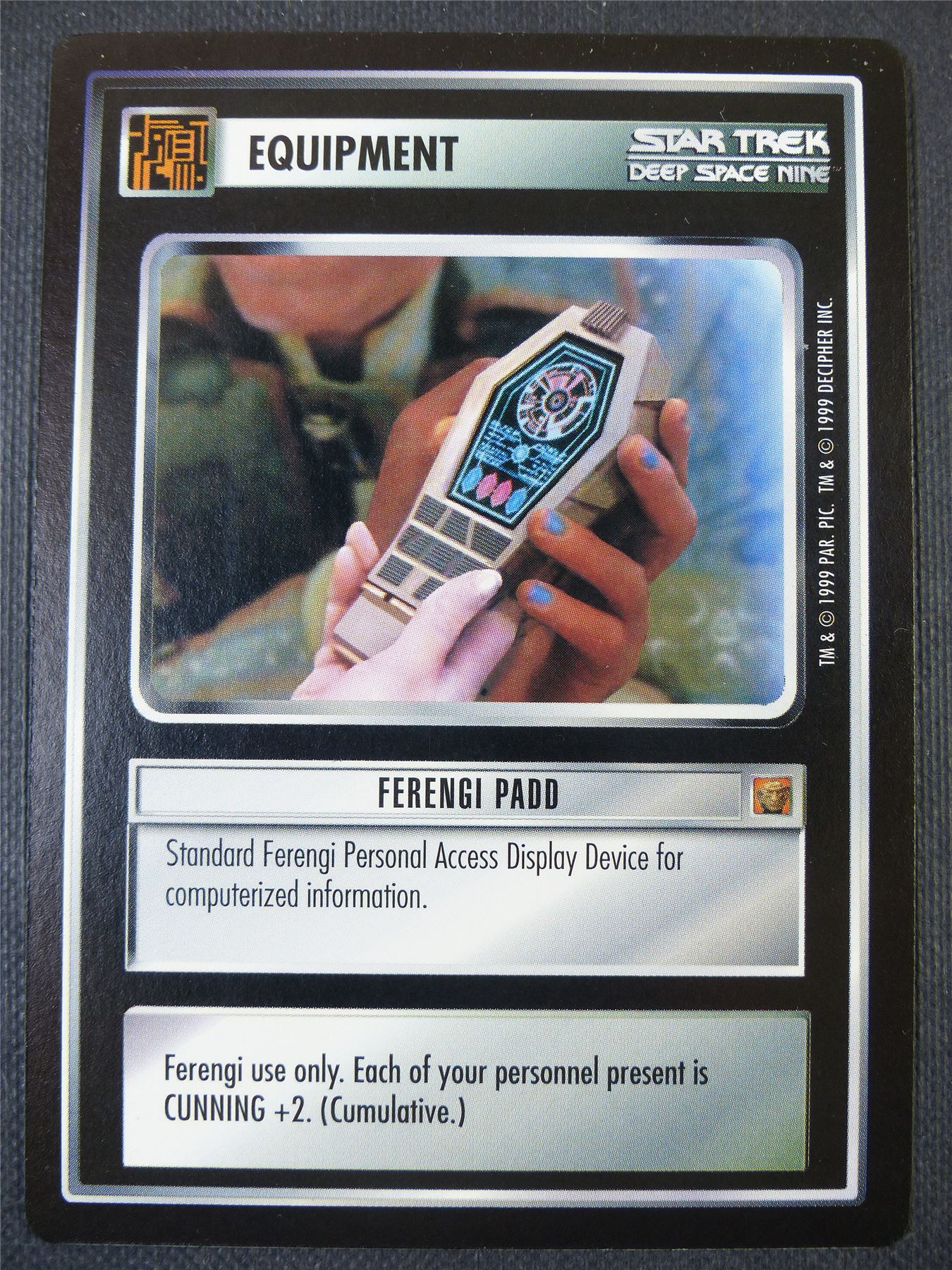 Ferengi Padd - DS9 - Star Trek Card #68O