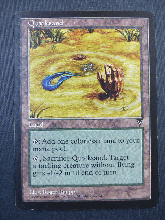 Quicksand - Visions - Mtg Card #4BJ