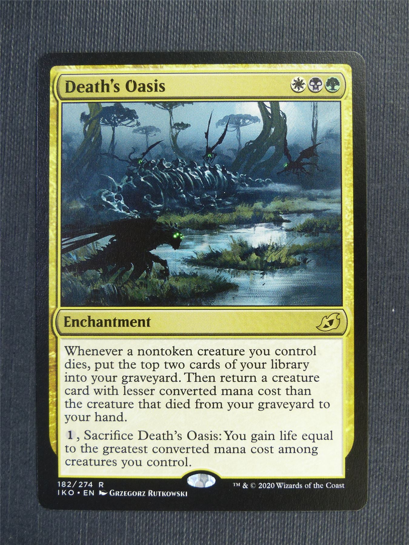 Death's Oasis - Mtg Magic Cards #3QI