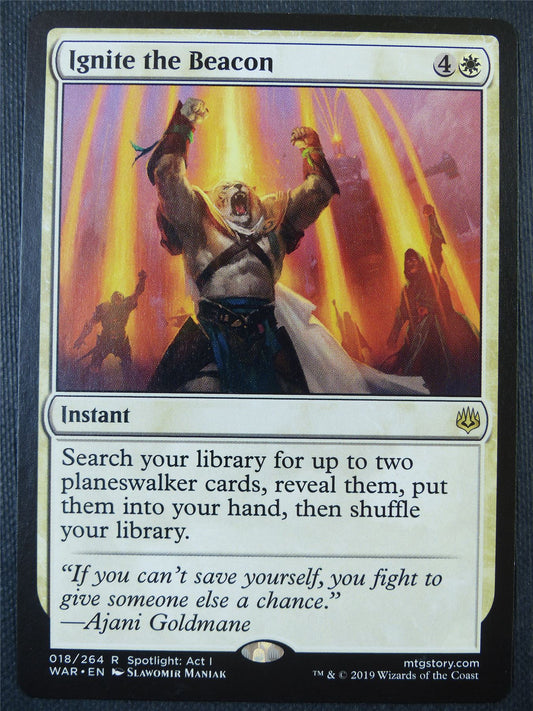 Ignite the Beacon - Mtg Card #95T