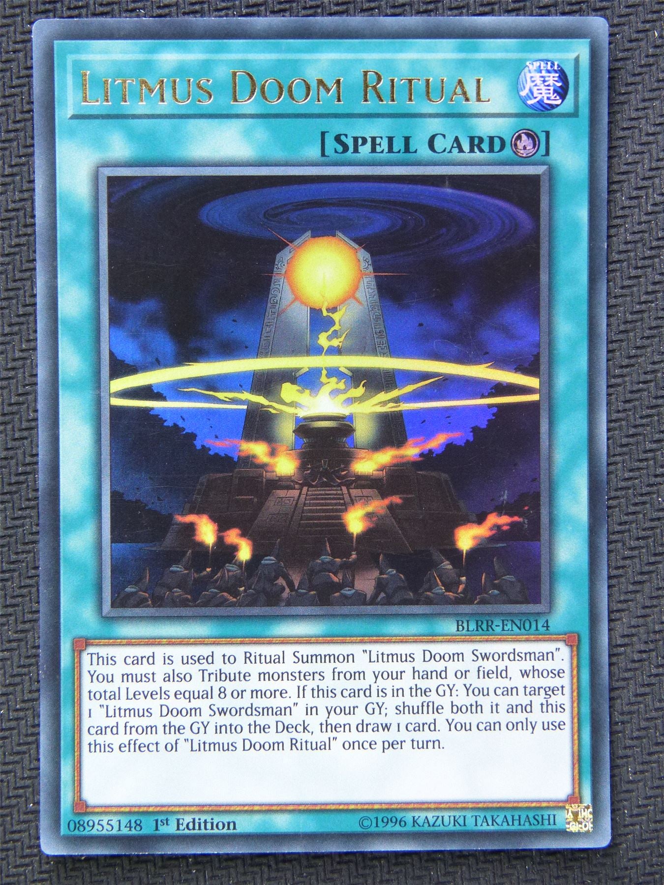 Litmus Doom Ritual BLRR - Ultra Rare - Yugioh Card #5Z2