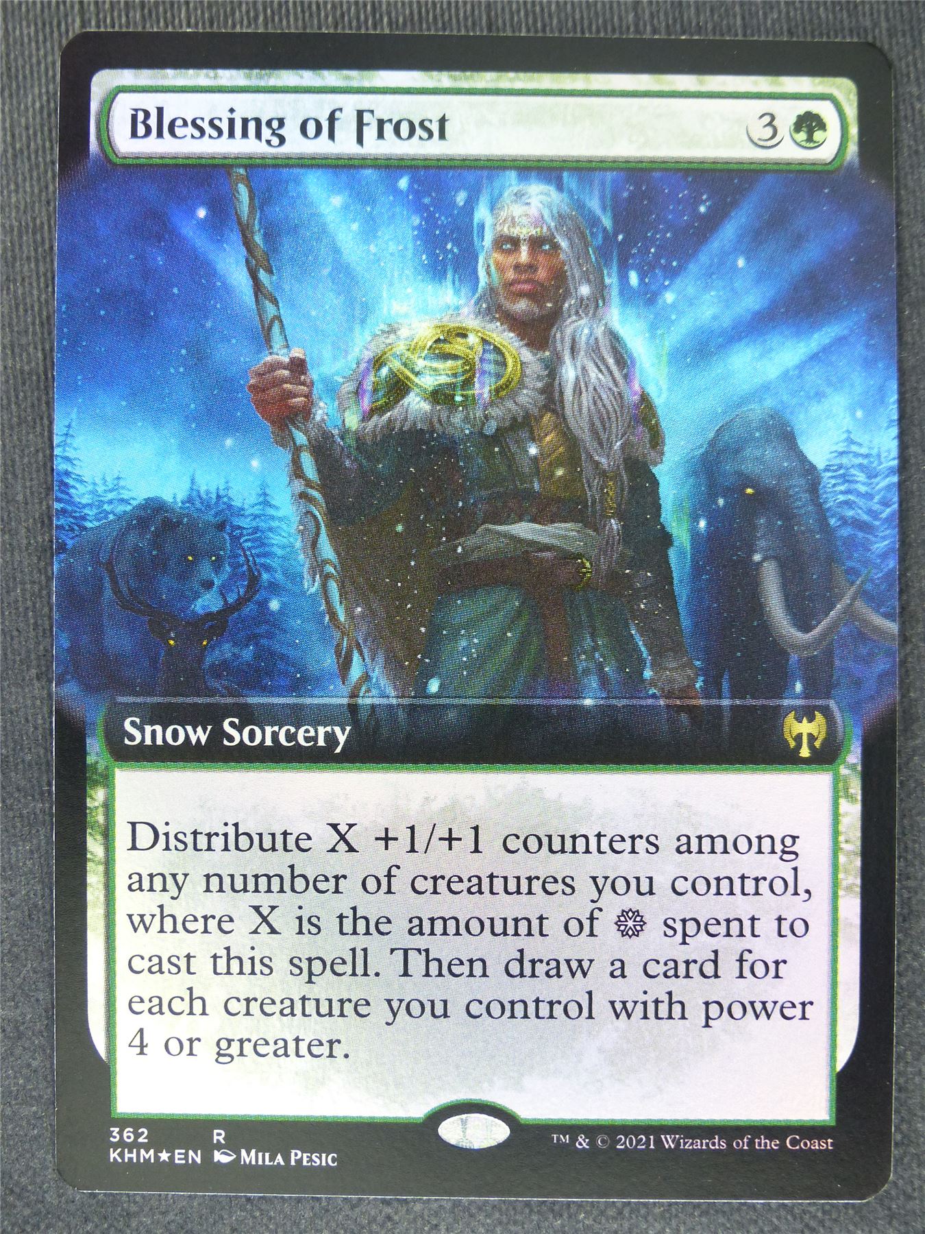 Blessing of Frost Extended Foil #BC