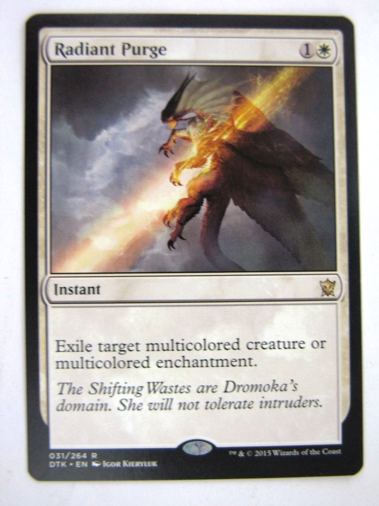MTG Magic Cards: RADIANT PURGE # 4E53
