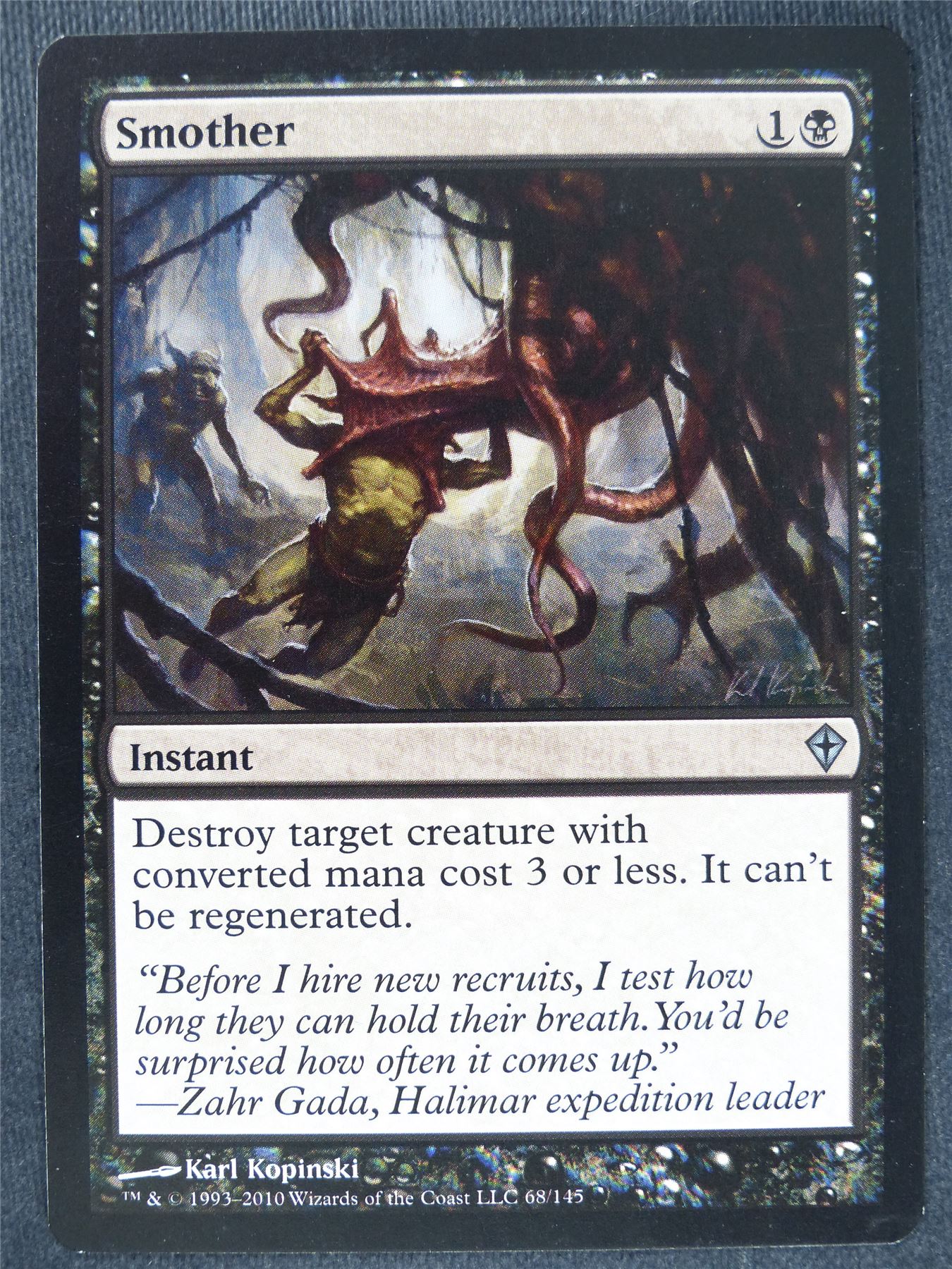 Smother - Mtg Magic Cards #DM