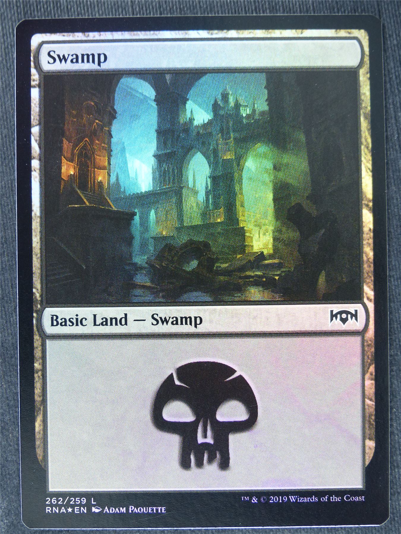 Swamp 262/259 Foil - Mtg Magic Cards #1IV