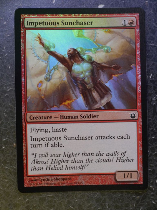 MTG Cards: IMPETUOUS SUNCHASER FOIL # 5D91