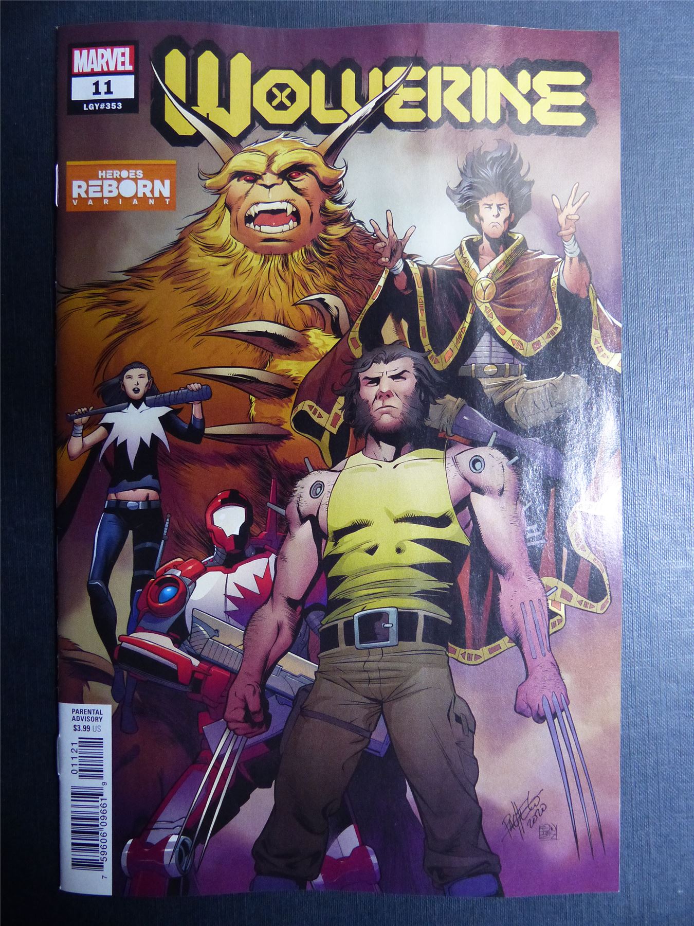 WOLVERINE #11 Heroes Reborn cover - May 2021 - Marvel Comics #XZ