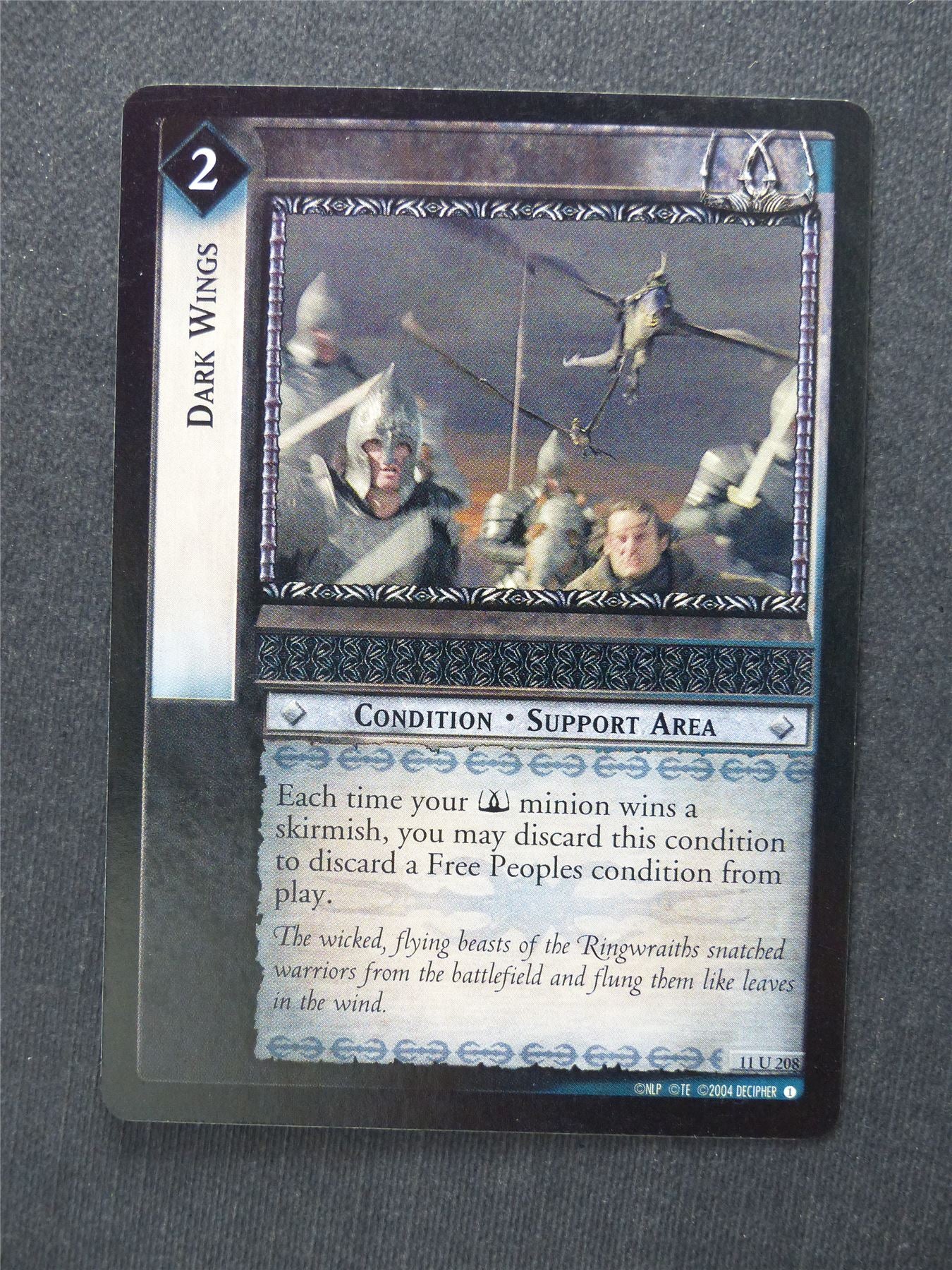 Dark Wings 11 U 208 - LotR Cards #G