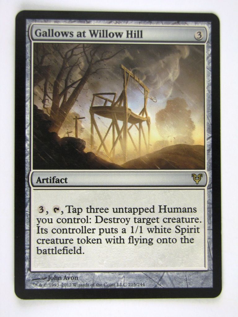 MTG played Cards: GALLOWS AT WILLOW HILL # 13F25