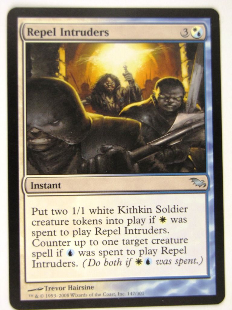 MTG Magic: the Gathering Cards: REPEL INTRUDERS: SHM