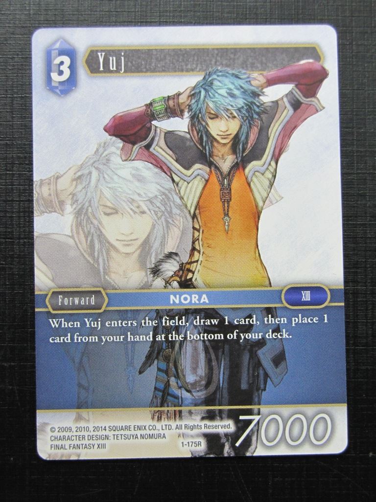 Final Fantasy Cards: YUJ 1-175R # 24B8