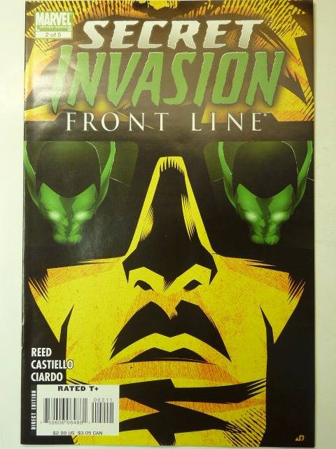 comic - SECRET INVASION: FRONT LINE #2 x1