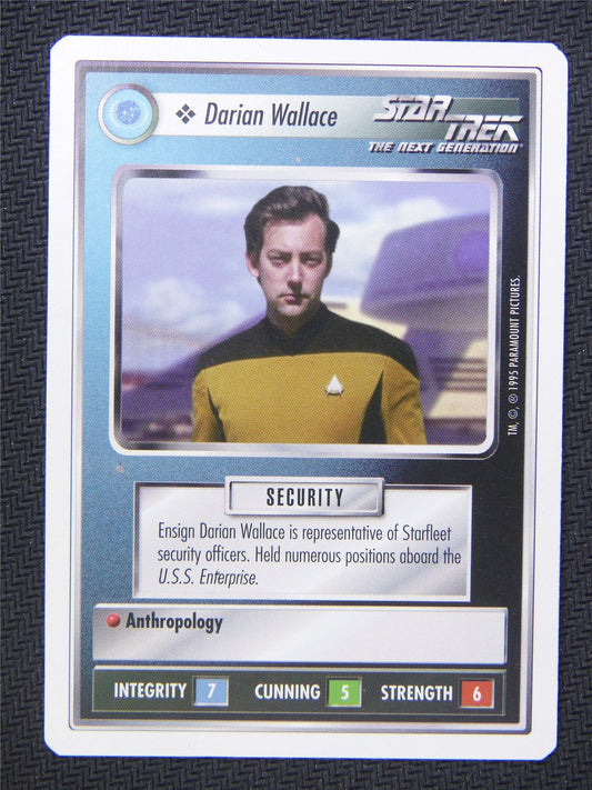 Christopher Hobson White Border - Star Trek Next Gen Card #4NS