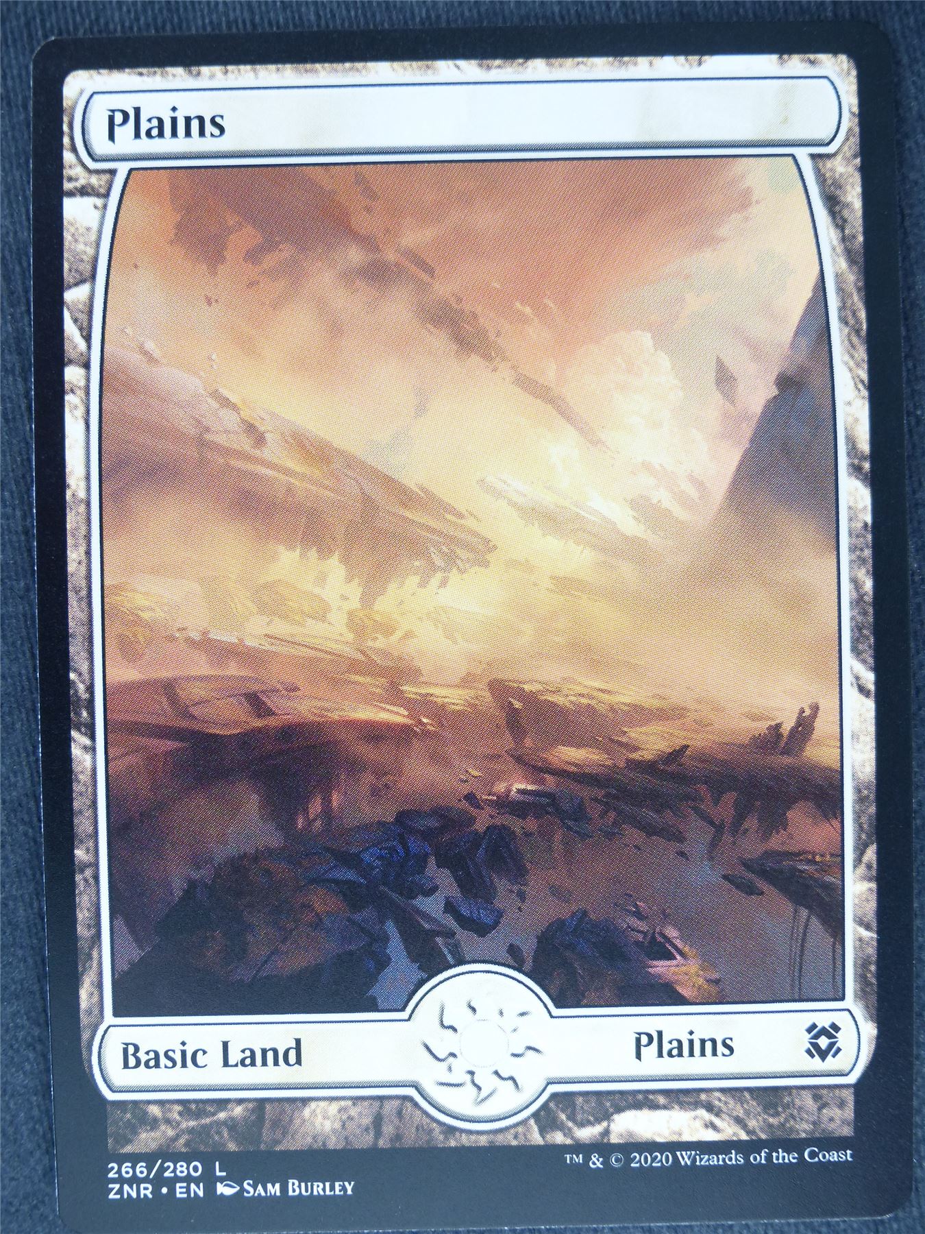 Plains 266/280 Full Art Mint - Mtg Magic Cards #2D