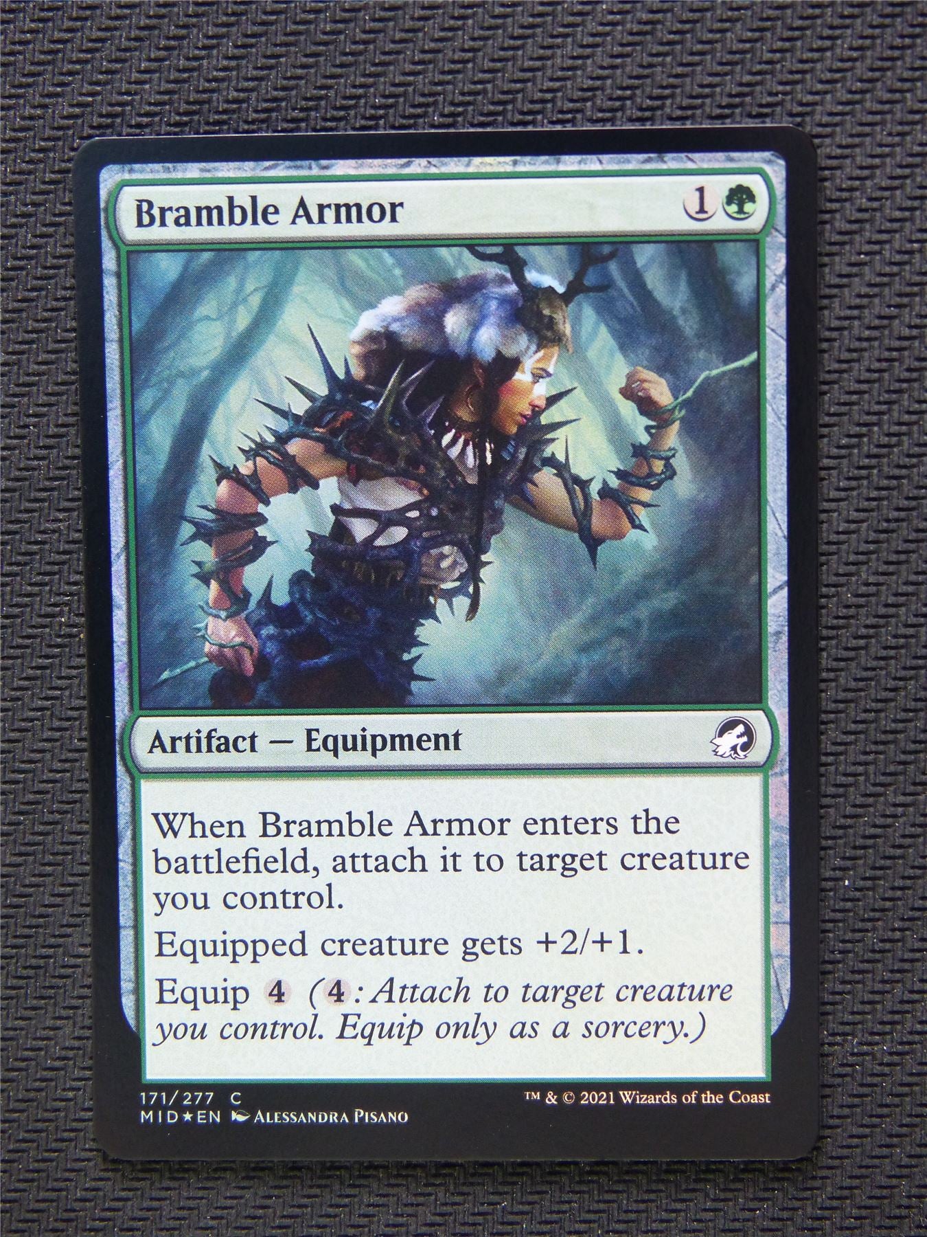 Bramble Armour Foil - Innistrad - Mtg Card #3OE