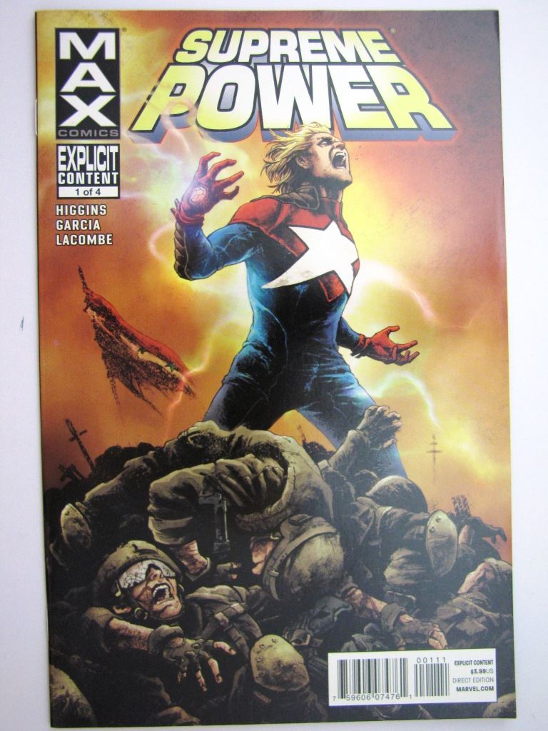 Max Comics: SUPREME POWER #1 2011 # 25H25