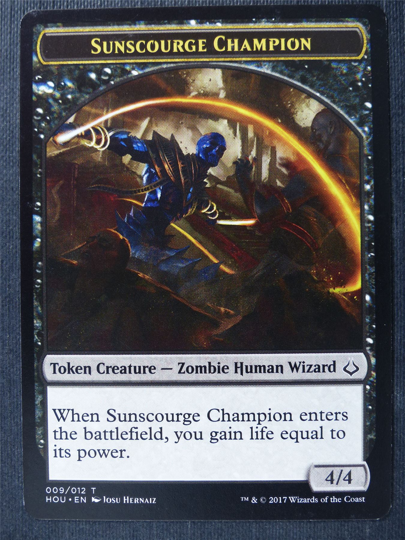 Sunscourge Champion Token - Mtg Card #3VQ