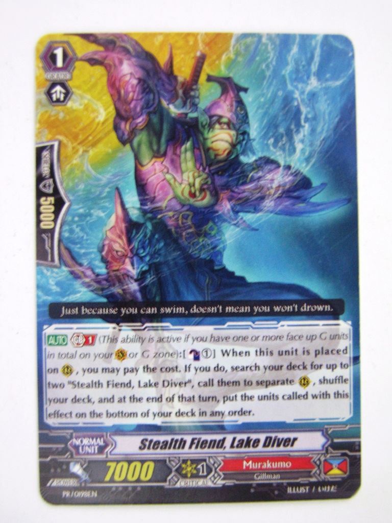 Vanguard Promo Cards: STEALTH FIEND, LAKE DIVER # 13H70