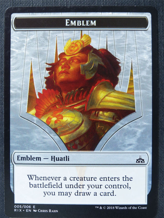 Huatli Emblem Token - Mtg Card #1VI