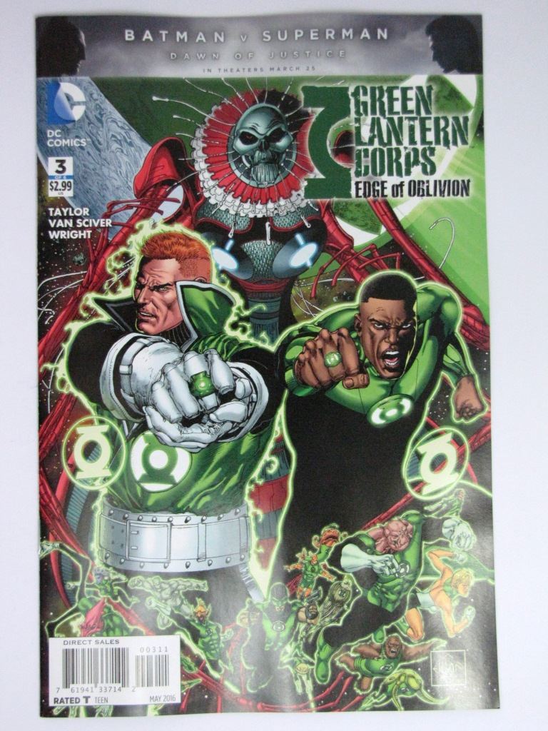 DC Comics: GREEN LANTERN CORPS #3 MAY 2016 # 7F8