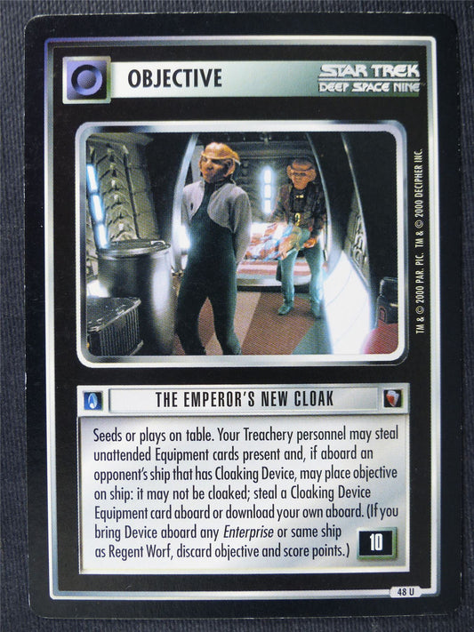 The Emperor's New Cloak - DS9 - Star Trek Cards #ZZ