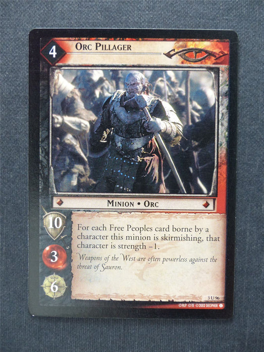 Orc Pillager 3 U 96 - LotR Cards #7Z